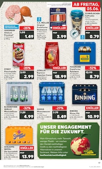 Bier im Kaufland Prospekt "Hier bin ich richtig" mit 62 Seiten (Frankfurt (Main))