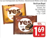 EDEKA - yes Riegel Angebot im Prospekt yes Riegel bei EDEKA im Prospekt "" für 1,69 €