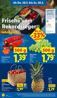 Ananas im aktuellen Lidl Prospekt (Leipzig) Ananas im Lidl Prospekt "LIDL LOHNT SICH" mit 74 Seiten (Leipzig)