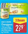 Champignons Angebote von KING’S CROWN bei ALDI Nord Bremen für 2,29 €