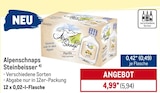 Steinbeisser im METRO Prospekt Steinbeisser von Alpenschnaps im aktuellen METRO Prospekt für 5,94 €