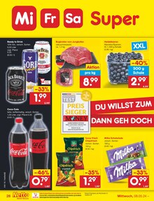 Cola im Netto Marken-Discount Prospekt "Aktuelle Angebote" mit 55 Seiten (Kiel)