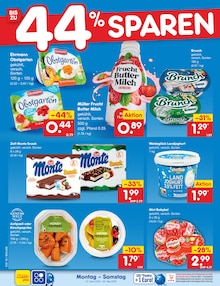 Milch im Netto Marken-Discount Prospekt "Aktuelle Angebote" mit 62 Seiten (Paderborn)