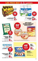 Prix et réduction Coulommiers dans le prospectus Super U en cours Offre Coulommiers dans le catalogue Super U du moment à la page 37