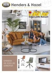 Wohnzimmer im Möbel Inhofer Prospekt in Villingen-Schwenningen Aktueller Möbel Inhofer Prospekt mit Wohnzimmer, "Henders & Hazel", Seite 1