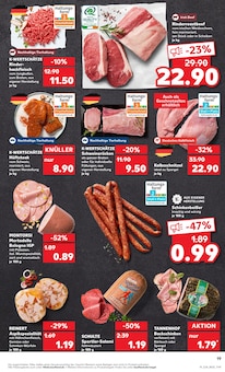 Lachs Angebot im aktuellen Kaufland Prospekt auf Seite 19