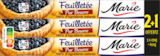 PÂTE FEUILLETÉE PUR BEURRE MARIE - MARIE - Auchan Hypermarché PÂTE FEUILLETÉE PUR BEURRE MARIE - MARIE à 2,59 € dans le catalogue Auchan Hypermarché
