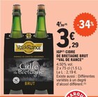 Igp cidre de bretagne brut - VAL DE RANCE dans le catalogue E.Leclerc