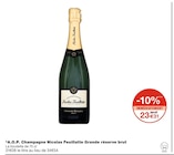 A.O.P. Champagne Grande réserve brut - Nicolas Feuillatte en promo chez Monoprix Onet-le-Château à 23,31 €