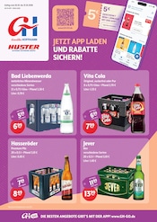 Aktueller Huster Prospekt mit Bier, "Aktuelle Angebote", Seite 1