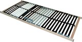 28 Leisten innenliegen ca. 90x200x4,5 cm. Der Lattenrost Vito Mirea NV ist mit 28 Leisten sorgt für ergonomisch optimales Liegen in jeder Schlafposition dank unterschiedlich fester Kappenlagerung. Er ist geeignet für alle Matratzentypen und somit der perfekte Lattenrost für Ihr Bett! Produkteigenschaften: 28 hochelastische Federholzleisten in spezieller HQC (High Quality Construction) Flexible und geräuschlose Abfederung durch bewegliche Duo-Kappen aus Kautschuk Ergonomische optimales Liegen in jeder Schlafposition dank unterschiedlich fester Kappenlagerung (7 Zonen) Individuelle Härteregulierung im Lenden- und Beckenbereich zur Anpassung an das Gewicht Harmonische Druckverteilung und Stabilisierung durch Mittelgurt Langlebig und stabil durch mehrfachfurniertes Federholzleisten einfache Bedienbarkeit durch Textil-Griffschlaufe geeignet für alle Matratzentypen für 89,95 € bei Möbel Martin im Angebot 28 Leisten innenliegen ca. 90x200x4,5 cm. Der Lattenrost Vito Mirea NV ist mit 28 Leisten sorgt für ergonomisch optimales Liegen in jeder Schlafposition dank unterschiedlich fester Kappenlagerung. Er ist geeignet für alle Matratzentypen und somit der perfekte Lattenrost für Ihr Bett! Produkteigenschaften: 28 hochelastische Federholzleisten in spezieller HQC (High Quality Construction) Flexible und geräuschlose Abfederung durch bewegliche Duo-Kappen aus Kautschuk Ergonomische optimales Liegen in jeder Schlafposition dank unterschiedlich fester Kappenlagerung (7 Zonen) Individuelle Härteregulierung im Lenden- und Beckenbereich zur Anpassung an das Gewicht Harmonische Druckverteilung und Stabilisierung durch Mittelgurt Langlebig und stabil durch mehrfachfurniertes Federholzleisten einfache Bedienbarkeit durch Textil-Griffschlaufe geeignet für alle Matratzentypen im aktuellen Möbel Martin Prospekt