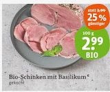 Schinken mit Basilikum im tegut Prospekt Schinken mit Basilikum von BIO im aktuellen tegut Prospekt fĂŒr 2,99 âŹ