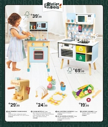 Prix et réduction Cuisine Enfant dans le prospectus JouéClub en cours Offre Cuisine Enfant dans le catalogue JouéClub du moment à la page 50
