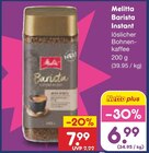 Barista Instant Angebote von Melitta bei Netto Marken-Discount Freiburg für 6,99 €