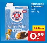 Kaffeemilch von Bärenmarke für 0,99 € bei Netto Marken-Discount im Angebot Kaffeemilch von Bärenmarke im aktuellen Netto Marken-Discount Prospekt