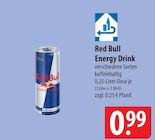 Energy Drink Angebote von Red Bull bei famila Nordost Stralsund für 0,99 €
