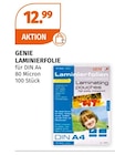 Laminierfolie von GENIE im aktuellen Müller Prospekt für 12,99 €