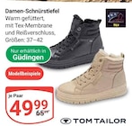 Damen-Schnürstiefel von Tom Tailor im aktuellen GLOBUS Prospekt