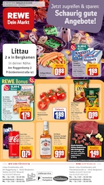 Whiskey im REWE Prospekt in Kamen Aktueller REWE Prospekt mit Whiskey, "Dein Markt", Seite 1
