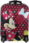 Valise à roulettes Mickey - Disney en promo chez Lidl Argenteuil à 34,99 €