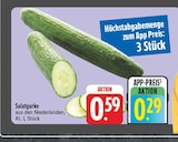 Salatgurke bei EDEKA im Prospekt "" für 0,29 €