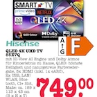 QLED 4K UHD TV 85E7Q Angebote von Hisense bei E center Baden-Baden für 749,00 €