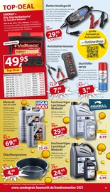 Motoröl im Sonderpreis Baumarkt Prospekt in Nordhausen Aktueller Sonderpreis Baumarkt Prospekt mit Motoröl, "… da, wo den Preisen eingeheizt wird!", Seite 17
