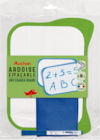ARDOISE BLANCHE ET ACCESSOIRES - AUCHAN - Auchan Hypermarché ARDOISE BLANCHE ET ACCESSOIRES - AUCHAN à 1,79 € dans le catalogue Auchan Hypermarché