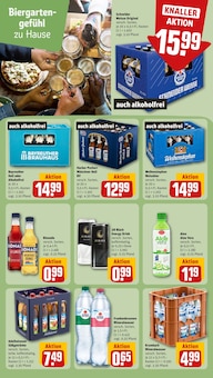 Bier im REWE Prospekt "Dein Markt" mit 28 Seiten (München)