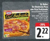 Aktuelles Die Ofenfrische Pizza Angebot bei EDEKA in Würzburg ab 2,22 €