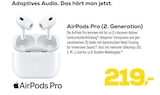 AirPods Pro (2. Generation) im Angebot bei EURONICS in Krefeld AirPods Pro (2. Generation) Angebote von Apple bei EURONICS Krefeld für 219,00 €