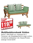 Multifunktionsbank Velden Angebote bei bauSpezi Erlangen für 119,99 €