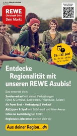 REWE Supermarkt Prospekt der aktuellen Woche mit 34 Seiten, gültig von 22.06.2026 bis 27.06.2026, in Stollberg und Umgebung Aktueller REWE Supermarkt Prospekt in Stollberg und Umgebung, "Dein Markt" mit 34 Seiten, 22.06.2026 - 27.06.2026