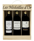 Frais d'ici Saint-Pierre-du-Mont - Promo Le coffret bois de 3 bouteilles de 75 CL Promo Le coffret bois de 3 bouteilles de 75 CL à 24,99 € dans le catalogue Frais d'ici à Saint-Pierre-du-Mont