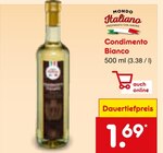 Aktuelle Essig Angebote bei Netto Marken-Discount in Wuppertal Aktuelles Condimento Bianco Angebot bei Netto Marken-Discount in Wuppertal ab 1,69 €