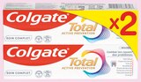 DENTIFRICE TOTAL ACTIVE PRÉVENTION ORIGINAL SOIN COMPLET - Colgate dans le catalogue Netto