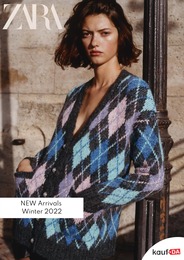 Mode Prospekt von Zara Zara Prospekt: NEW Arrivals Winter 2022, 10 Seiten, 15.11.2022 - 31.12.2022