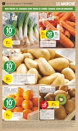 Prix et réduction Carotte dans le prospectus Intermarché Super en cours Offre Carotte dans le catalogue Intermarché Super du moment à la page 4