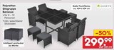 Polyrattan Sitzgruppe Baracoa im Angebot bei Netto Marken-Discount in Schwäbisch Hall Polyrattan Sitzgruppe Baracoa Angebote von Juskys bei Netto Marken-Discount Schwäbisch Hall für 299,99 €