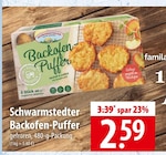 Backofen-Puffer Angebote von Schwarmstedter bei famila Nordost Buchholz für 2,59 €