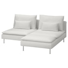 2er-Sofa mit Récamiere Blekinge weiß Blekinge weiß Angebote von SÖDERHAMN bei IKEA Langenhagen für 579,00 €