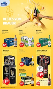 Bier im Huster Prospekt "Aktuelle Angebote" mit 8 Seiten (Gera)