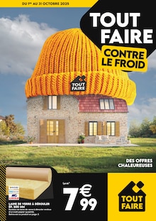 Prospectus Tout Faire de la semaine "TOUT FAIRE CONTRE LE FROID" avec 1 pages, valide du 01/10/2025 au 31/10/2025 pour Muret et alentours