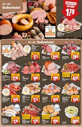 REWE Streichwurst im Prospekt 