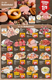 Weißwurst im REWE Prospekt "Dein Markt" mit 34 Seiten (Augsburg)