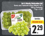 Tafeltrauben hell bei EDEKA im Jahnsdorf Prospekt für 2,29 €