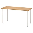 Schreibtisch Bambus/weiß Angebote von ANFALLARE / ADILS bei IKEA Schwäbisch Hall für 91,00 €