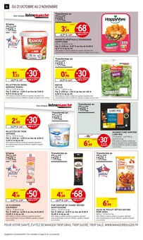 Promotion Poulet Rôti dans le prospectus Intermarché Super, valable du 21/10/2025 au 02/11/2025 Promo Poulet Rôti dans le catalogue Intermarché Super du moment à la page 16