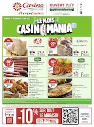 Casino Supermarchés Catalogue "Le mois Casinomania", 2 pages, Bonneuil-en-France, 23/05/2022 - 29/05/2022 Casino Supermarchés Catalogue "Le mois Casinomania", 2 pages, Bonneuil-en-France, 23/05/2022 - 29/05/2022
