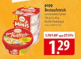 popp Brotaufstrich bei famila Nordost im Stade Prospekt für 1,29 €